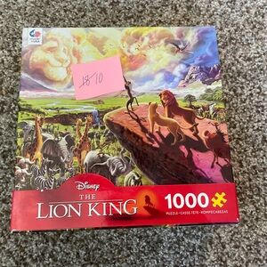 Disney The Lion King Puzzle - Red, Yellow, Green